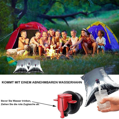 Outdoor Emergency Water Bag Picnic Beverage Insulated Storage Bag, 3L, 5L, 10L, 15L, 20L