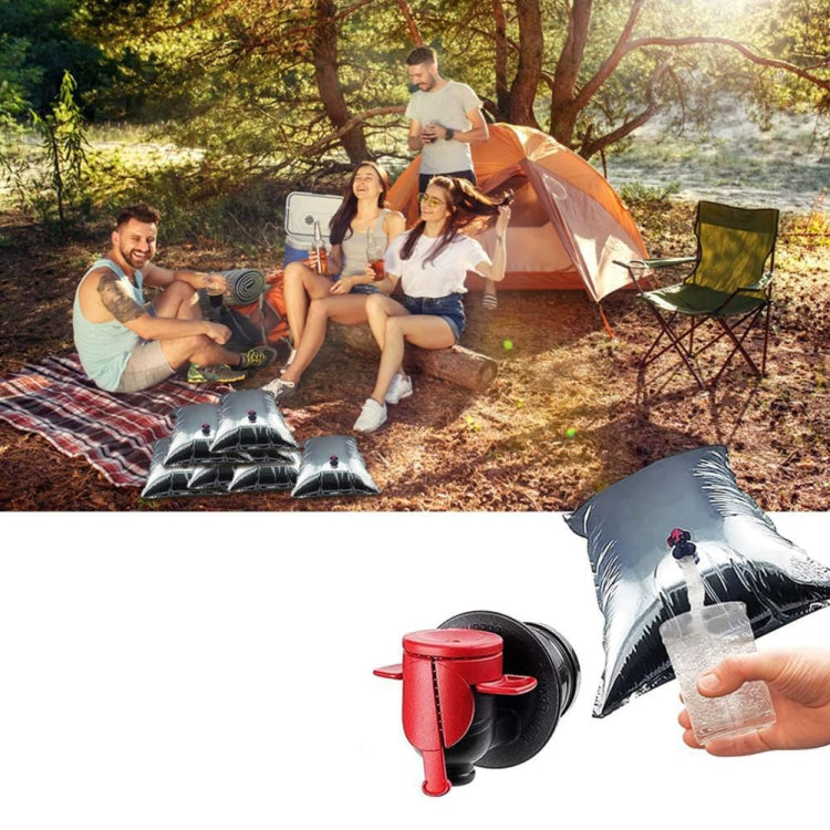 Outdoor Emergency Water Bag Picnic Beverage Insulated Storage Bag, 3L, 5L, 10L, 15L, 20L