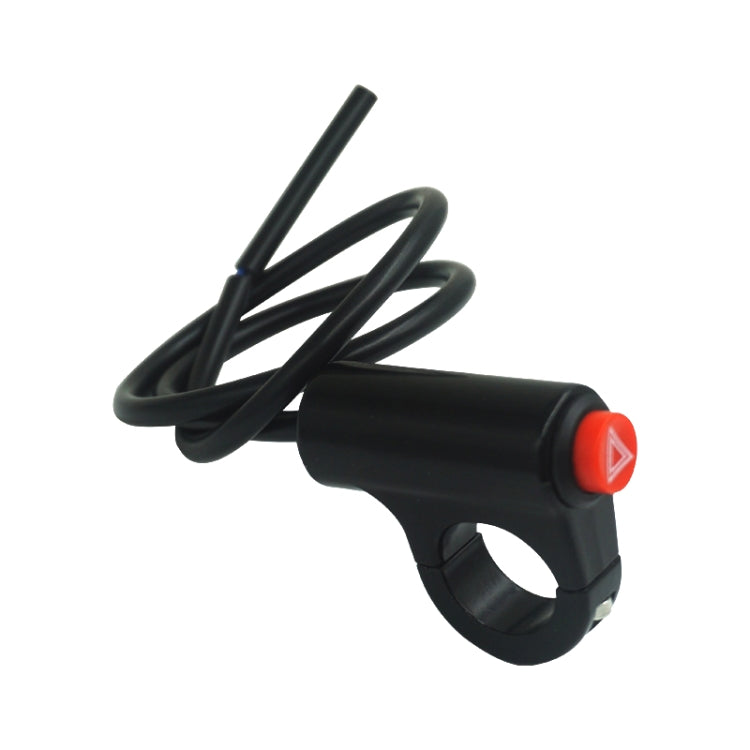 2PCS KG-037E Motorcycle Double Flash Warning Switch Retrofit Accessories, Double Flash Warning