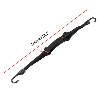 3 PCS Motorcycle Helmet Luggage Strap Universal Elastic Band Fuel Tank Net Rope, 3 PCS