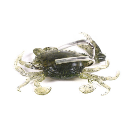 3 PCS HENGJIA SO068 Submerged Crab Hook Anti-hanging Bottom Ice Fishing Bait, 8cm 19g 1, 8cm 19g 2, 8cm 19g 3, 10cm 30g Orange, 10cm 30g Green, 10cm 30g Gray