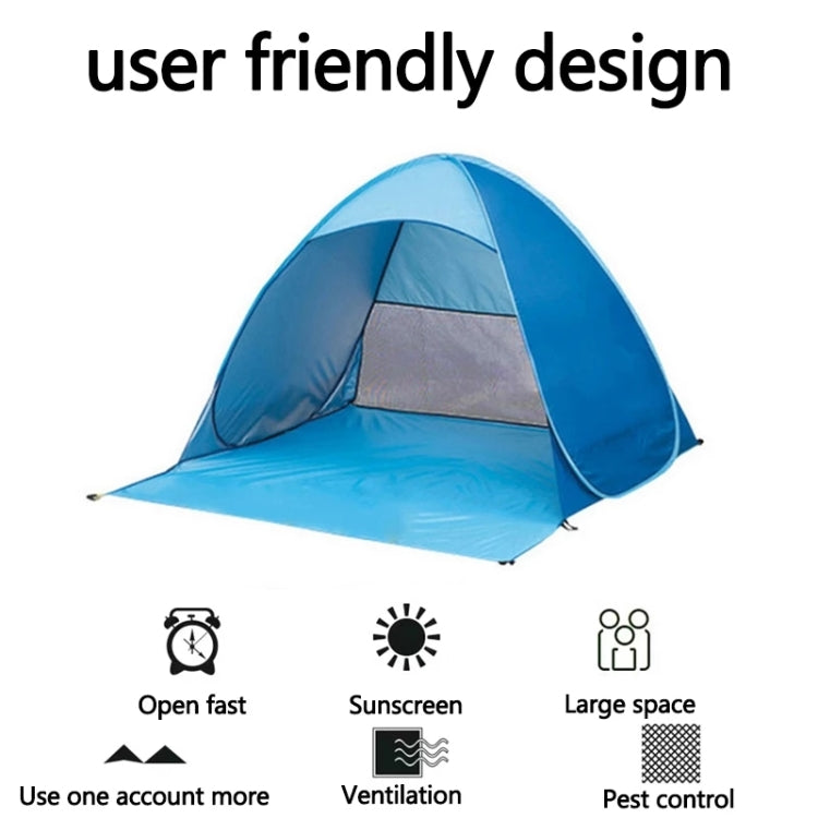 Automatic Instant Pop Up Tent Potable Beach Tent，Size:, 150x165x110cm, 200x165x130cm