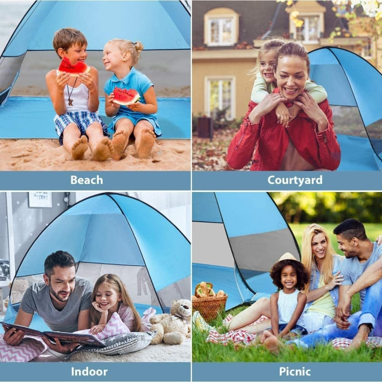 Automatic Instant Pop Up Tent Potable Beach Tent，Size:, 150x165x110cm, 200x165x130cm
