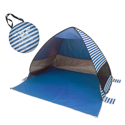 Automatic Instant Pop Up Tent Potable Beach Tent,Size:, Red, Green, Lake Green, Fluorescent Green, Watermelon, Deep Blue Stripe, Orange Stripe, Lake Green Stripe, Pink Stripe