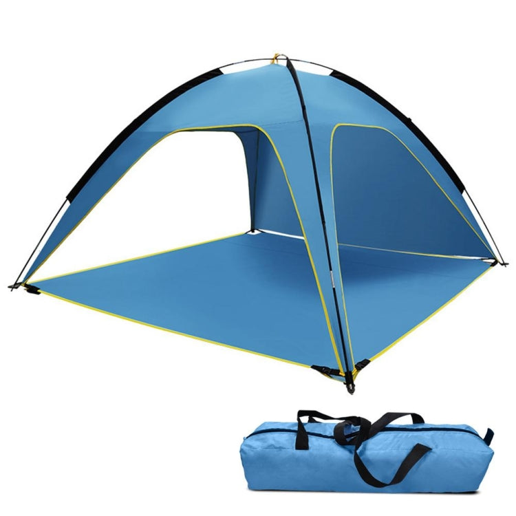 3 Sides Ventilated Spacious Outdoor Big Tent Sunscreen Rainproof Tent,Style:, Detachable Base Fabric, Ordinary