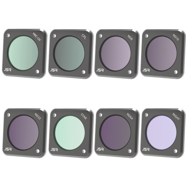 JUNESTAR Action Camera Filters For DJI Action 2,Style:, ND4, ND8, ND16, ND32, ND64, ND1000, ND8PL, Macro 10X, Night, CS-3IN1, CS-4in1, CS-4in1 (NDPL), CS-6IN1, CS-8in1