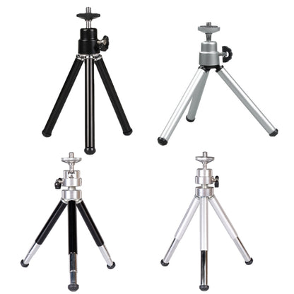 2PCS Projector Phone Stand Desktop Portable Telescopic Mini Metal Tripod, Style:, 2 Sections (Black), 2 Sections (Silver), 3 Sections (Black), 3 Sections (Silver)
