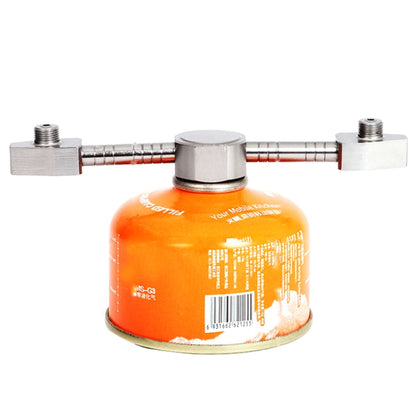 2 In 1 Outdoor Camping Aluminum Alloy Gas Tank Conversion Head Tool, 2 In 1 Gas Tank Conversion Head