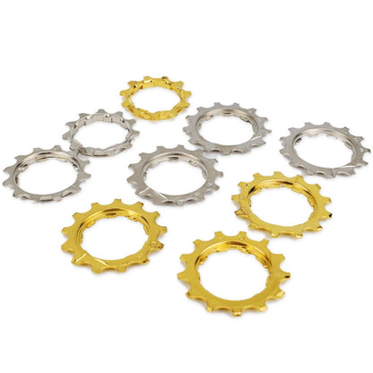 VG Sports Bike Lightweight Wear -Resistant Freewheel Patches, Style: 11T (Silver), 11T (Silver), 11T (Gold), 9/10 Speed 12T (Silver), 8 Speed 13T (Silver), 9 Speed 13T (Silver), 10 Speed 13T (Silver), 11 Speed 13T (Silver), 12 Speed 13T (Silver)