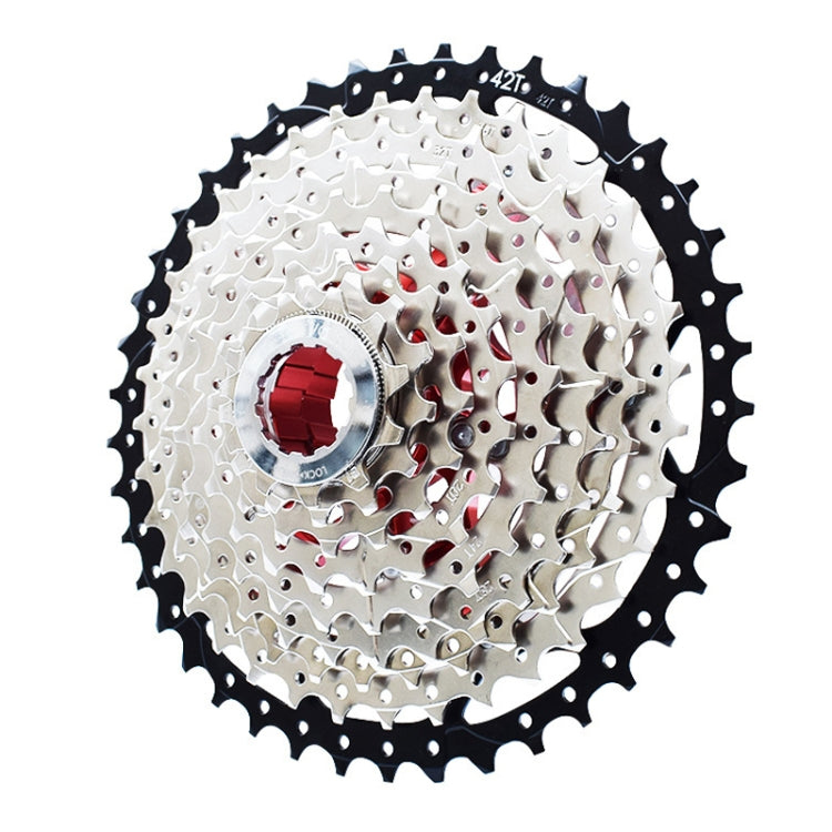 VG Sports Split Mountain Bike Lightweight Cassette Flywheel, Style:, 10 Speed 40T (Silver), 10 Speed 42T (Silver), 11 Speed 40T (Silver), 11 Speed 42T (Silver), 11 Speed 46T (Silver), 11 Sspeed 50T (Silver), 12 Speed 50T (Silver), 9 Speed 42T (Silver)