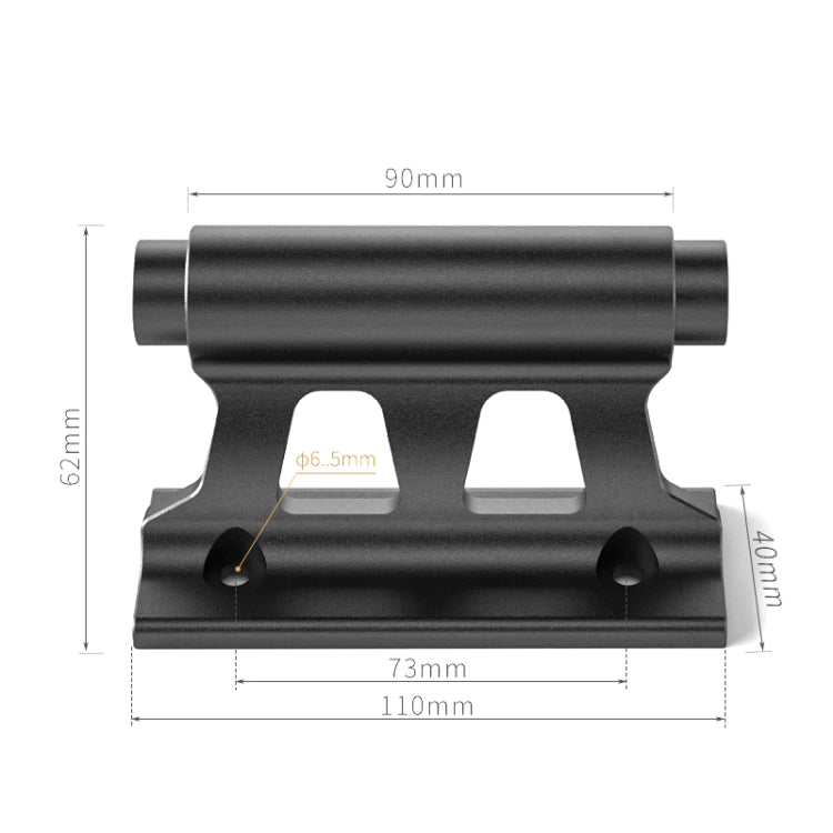 CX-C08 Bicycle Fixed Front Fork Bracket Quick Release Buckle Axle Front Fork Bracket, CX-C08 Red, CX-C08 Black