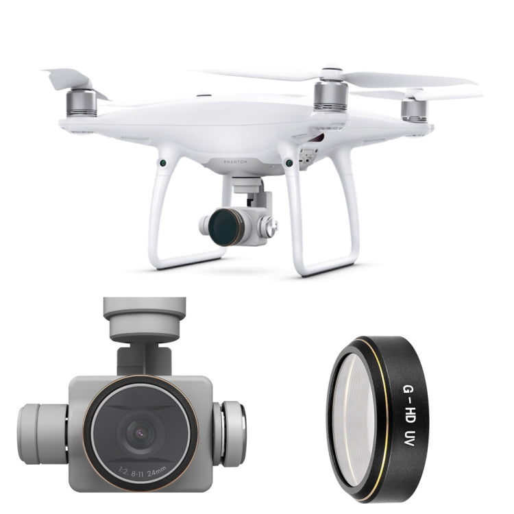 JUNESTAR G-HD Lens Filter for DJI Phantom 4 ADVANCED/Pro+,Model:, ND4+ND8+ND16+ND32, UV+CPL+ND4+ND8+ND16+ND32