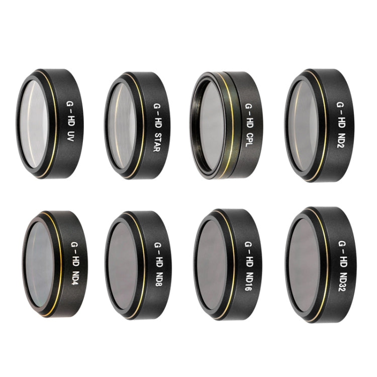 JUNESTAR G-HD Lens Filter for DJI Phantom 4 ADVANCED/Pro+,Model:, ND4+ND8+ND16+ND32, UV+CPL+ND4+ND8+ND16+ND32