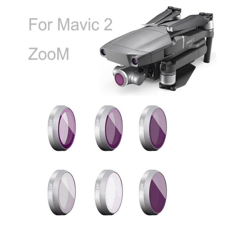 JSR For DJI Mavic 2 Zoom Filter Accessories,Spec:, CPL, ND8, ND16, ND32, Star, CPL/ND8/ND16, ND4/ND8/ND16/ND32, UV/CPL/ND4/ND8/ND16, Star/CPL/ND4/ND8/ND16/ND32