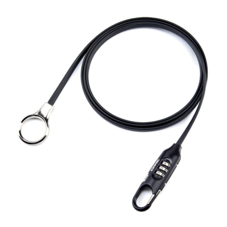 PL3001 Bicycle Mountain Bike Portable Anti-theft Password Cable Lock, Password Cable Lock(Black)