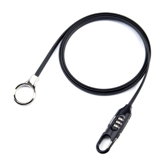 PL3001 Bicycle Mountain Bike Portable Anti-theft Password Cable Lock, Password Cable Lock(Black)