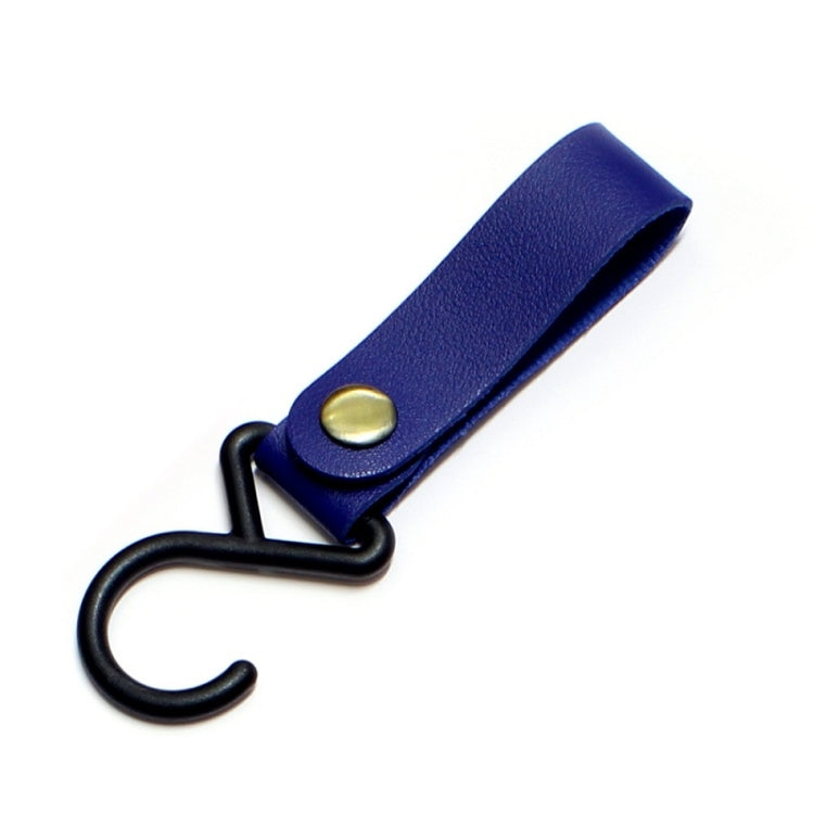 Outdoor Camping Tent PU Leather Multifunctional Storage Hook, Grey, Red, Black, Pink, Blue, Brown, Green, Orange