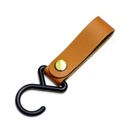 Outdoor Camping Tent PU Leather Multifunctional Storage Hook, Grey, Red, Black, Pink, Blue, Brown, Green, Orange