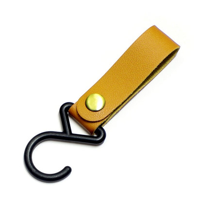 Outdoor Camping Tent PU Leather Multifunctional Storage Hook, Grey, Red, Black, Pink, Blue, Brown, Green, Orange