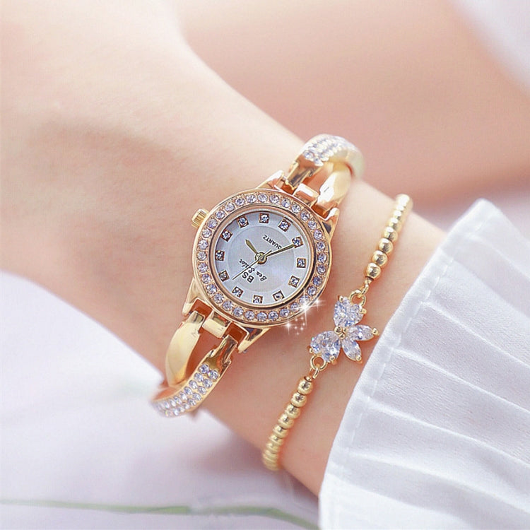 BS Bee Sister FA1531  Butterfly Cross Full Diamond Ladies Watch Bracelet Watches, Gold, Silver, Rose Gold