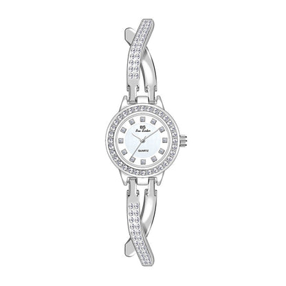 BS Bee Sister FA1531  Butterfly Cross Full Diamond Ladies Watch Bracelet Watches, Gold, Silver, Rose Gold