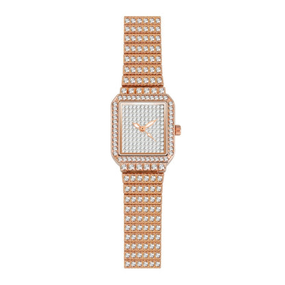 BS Bee Sister F0510B  Ladies Diamond Watch Jewelry Chain Watch, Rose Gold, Gold, Silver