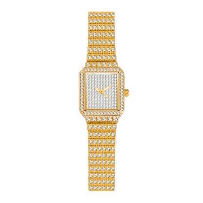 BS Bee Sister F0510B  Ladies Diamond Watch Jewelry Chain Watch, Rose Gold, Gold, Silver