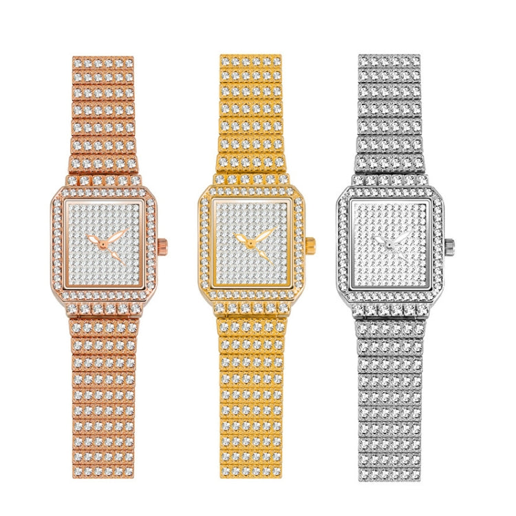 BS Bee Sister F0510B  Ladies Diamond Watch Jewelry Chain Watch, Rose Gold, Gold, Silver