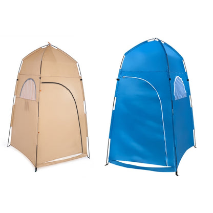 Changing Tent Shower Beach Tent Outdoor Awning, Yellow, Blue