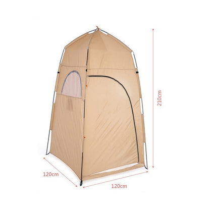 Changing Tent Shower Beach Tent Outdoor Awning, Yellow, Blue