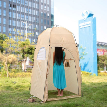 Changing Tent Shower Beach Tent Outdoor Awning, Yellow, Blue