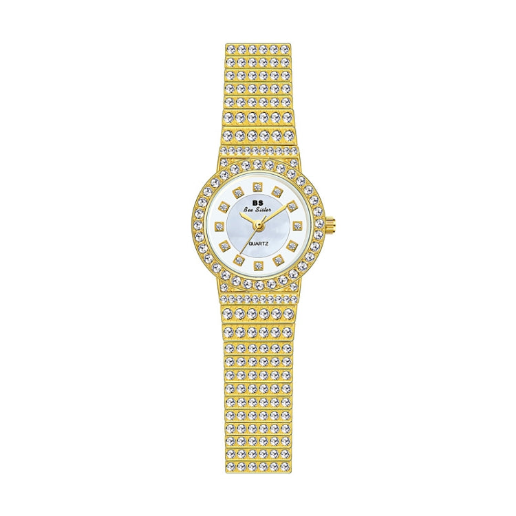 BS Bee Sister  FA1101 Women Chain Watch Starry Diamonds Wrist watch, Rose Gold Diamonds Surface, Golden Diamonds Surface, Silver Diamonds Surface, Rose Gold Scale  Surface, Silver  Scale  Surface, Golden  Scale  Surface
