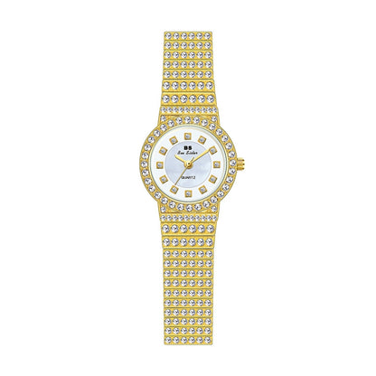 BS Bee Sister  FA1101 Women Chain Watch Starry Diamonds Wrist watch, Rose Gold Diamonds Surface, Golden Diamonds Surface, Silver Diamonds Surface, Rose Gold Scale  Surface, Silver  Scale  Surface, Golden  Scale  Surface