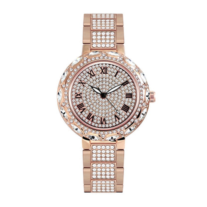 BS Bee Sister  FA1499 Ladies Diamond Watch Jewelry Chain Watch, Gold, Silver, Rose Gold, Silver Golden