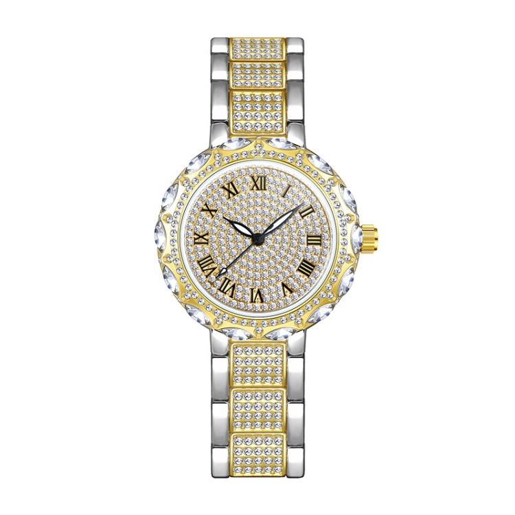 BS Bee Sister  FA1499 Ladies Diamond Watch Jewelry Chain Watch, Gold, Silver, Rose Gold, Silver Golden