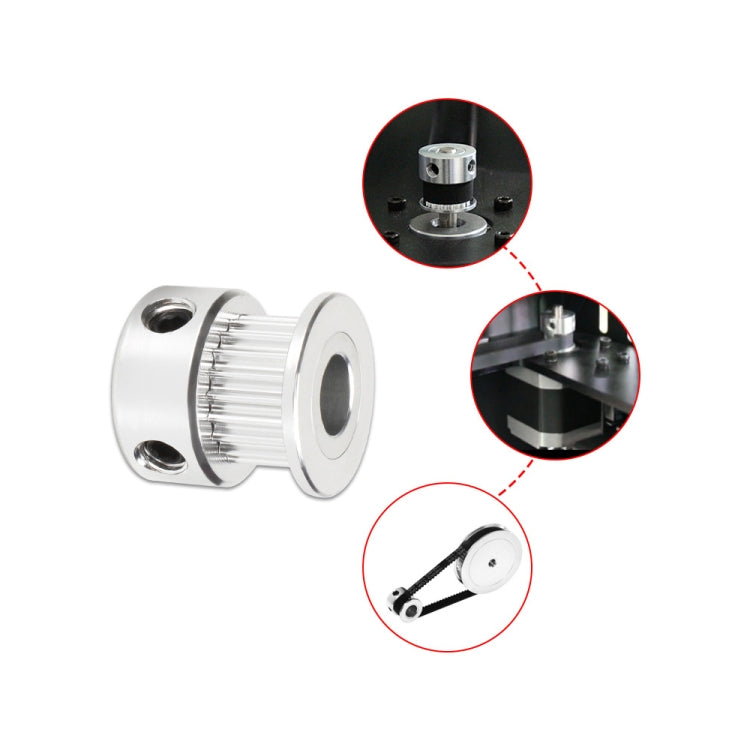 10 PCS GT2 3D Printer Synchronous Wheel Transmission Leather Pulley, 20 Tooth 5mm, 20 Tooth 6.35mm, 20 Tooth 8mm, 16 Tooth 6mm, 20 Tooth 4mm Black, 20 Tooth 5mm Black, 20 Tooth 8mm Black