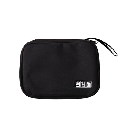 Power Hard Drive Digital Accessories Dustproof Storage Bag, Style:, Data Cable Bag (Navy), Data Cable Bag (Gray), Data Cable Bag (Black), Power Bank Bag (Blue), Power Bank Bag (Gray), Power Bank Bag (Black)