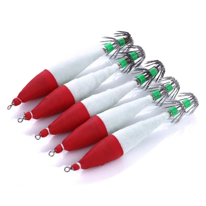5 PCS / Bag HENGJIA SJ001 Luminous Explosion Squid Hook Deep Sea Fishing Fake Bait, SJ001 (5), SJ001 (1), SJ001 (2), SJ001 (3), SJ001 (4)