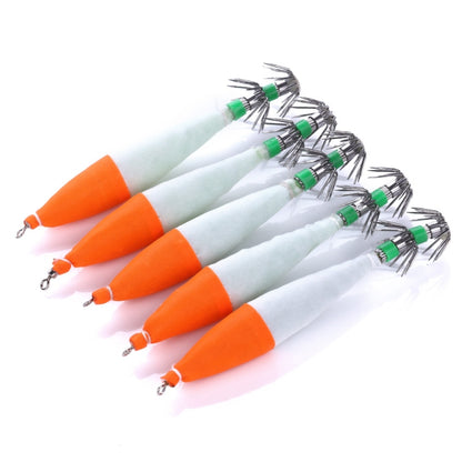 5 PCS / Bag HENGJIA SJ001 Luminous Explosion Squid Hook Deep Sea Fishing Fake Bait, SJ001 (5), SJ001 (1), SJ001 (2), SJ001 (3), SJ001 (4)