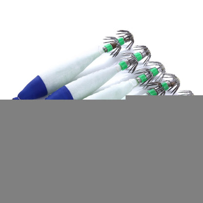 5 PCS / Bag HENGJIA SJ001 Luminous Explosion Squid Hook Deep Sea Fishing Fake Bait, SJ001 (5), SJ001 (1), SJ001 (2), SJ001 (3), SJ001 (4)