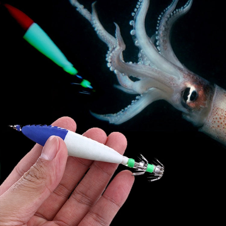5 PCS / Bag HENGJIA SJ001 Luminous Explosion Squid Hook Deep Sea Fishing Fake Bait, SJ001 (5), SJ001 (1), SJ001 (2), SJ001 (3), SJ001 (4)