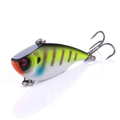 HENGJIA VI022 10g 6cm Plastic VIB Lure Hard Bait With Sound Beads, VI022 6, VI022 7, VI022 8, VI022 9, VI022 10, VI022 1, VI022 2, VI022 3, VI022 4, VI022 5