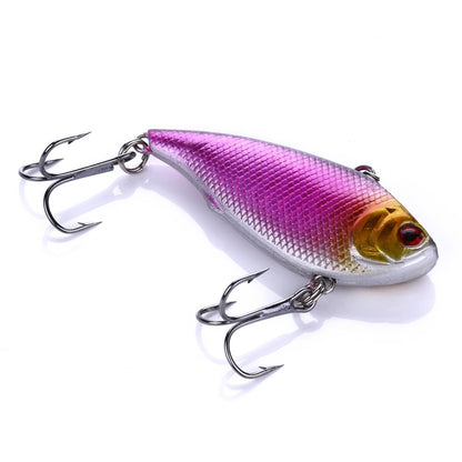 HENGJIA VI022 10g 6cm Plastic VIB Lure Hard Bait With Sound Beads, VI022 5, VI022 6, VI022 7, VI022 8, VI022 9, VI022 10, VI022 1, VI022 2, VI022 3, VI022 4