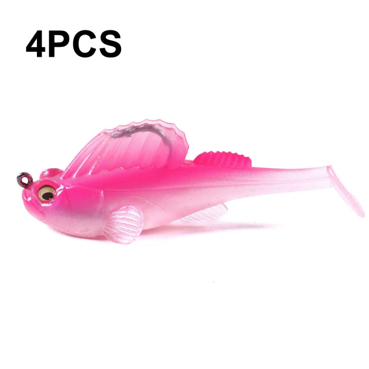 4 PCS HENGJIA SO062 Defense Bottom Tail 14g Jumping Fish Luya Soft Bait, SO062 5, SO062 6, SO062 7, SO062 8, SO062 9, SO062 10, SO062 1, SO062 2, SO062 3, SO062 4
