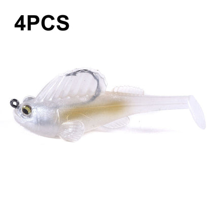 4 PCS HENGJIA SO062 Defense Bottom Tail 14g Jumping Fish Luya Soft Bait, SO062 3, SO062 4, SO062 5, SO062 6, SO062 7, SO062 8, SO062 9, SO062 10, SO062 1, SO062 2