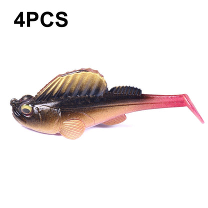 4 PCS HENGJIA SO062 Defense Bottom Tail 14g Jumping Fish Luya Soft Bait, SO062 3, SO062 4, SO062 5, SO062 6, SO062 7, SO062 8, SO062 9, SO062 10, SO062 1, SO062 2
