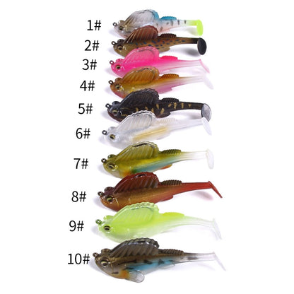 4 PCS HENGJIA SO062 Defense Bottom Tail 14g Jumping Fish Luya Soft Bait, SO062 5, SO062 6, SO062 7, SO062 8, SO062 9, SO062 10, SO062 1, SO062 2, SO062 3, SO062 4