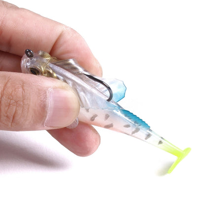 4 PCS HENGJIA SO062 Defense Bottom Tail 14g Jumping Fish Luya Soft Bait, SO062 5, SO062 6, SO062 7, SO062 8, SO062 9, SO062 10, SO062 1, SO062 2, SO062 3, SO062 4