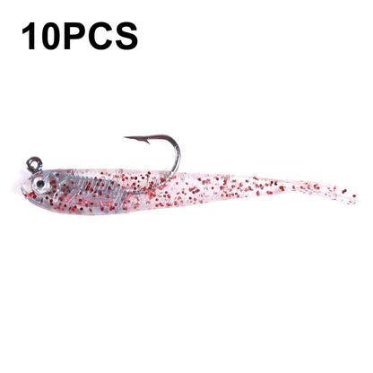 10 PCS HENGJIA 7cm 5g Fork Tail Pack Fish Sea Fishing Tools Luya Bait, 7cm 5g 3, 7cm 5g 4, 7cm 5g 5, 7cm 5g 1, 7cm 5g 2