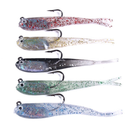 10 PCS HENGJIA 7cm 5g Fork Tail Pack Fish Sea Fishing Tools Luya Bait, 7cm 5g 3, 7cm 5g 4, 7cm 5g 5, 7cm 5g 1, 7cm 5g 2